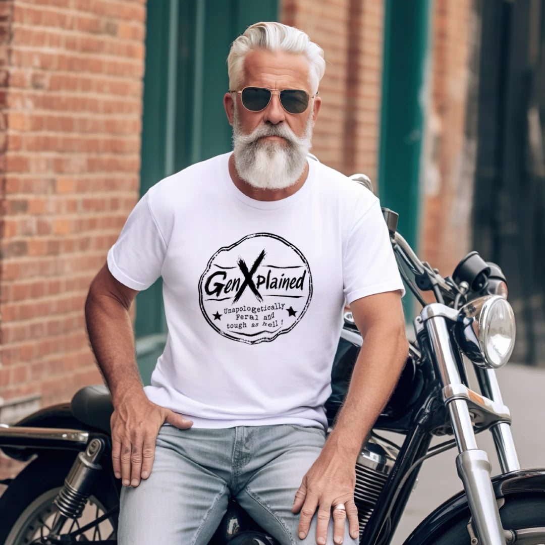 Gen X Graphic T-Shirt – Black Edition