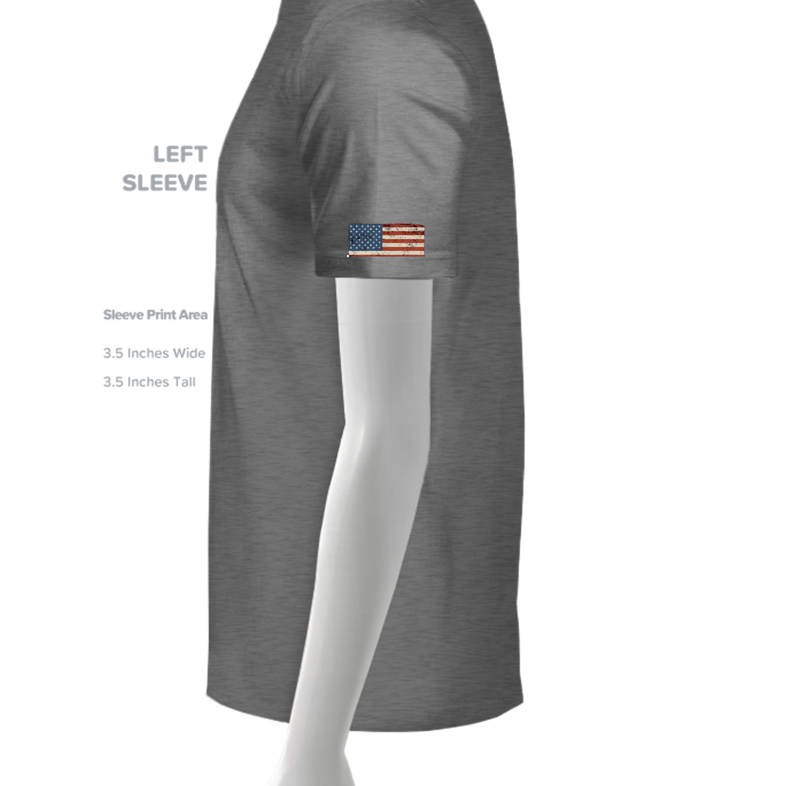 GRAPHITE HEATHER - G500 - SLEEVE_LEFT