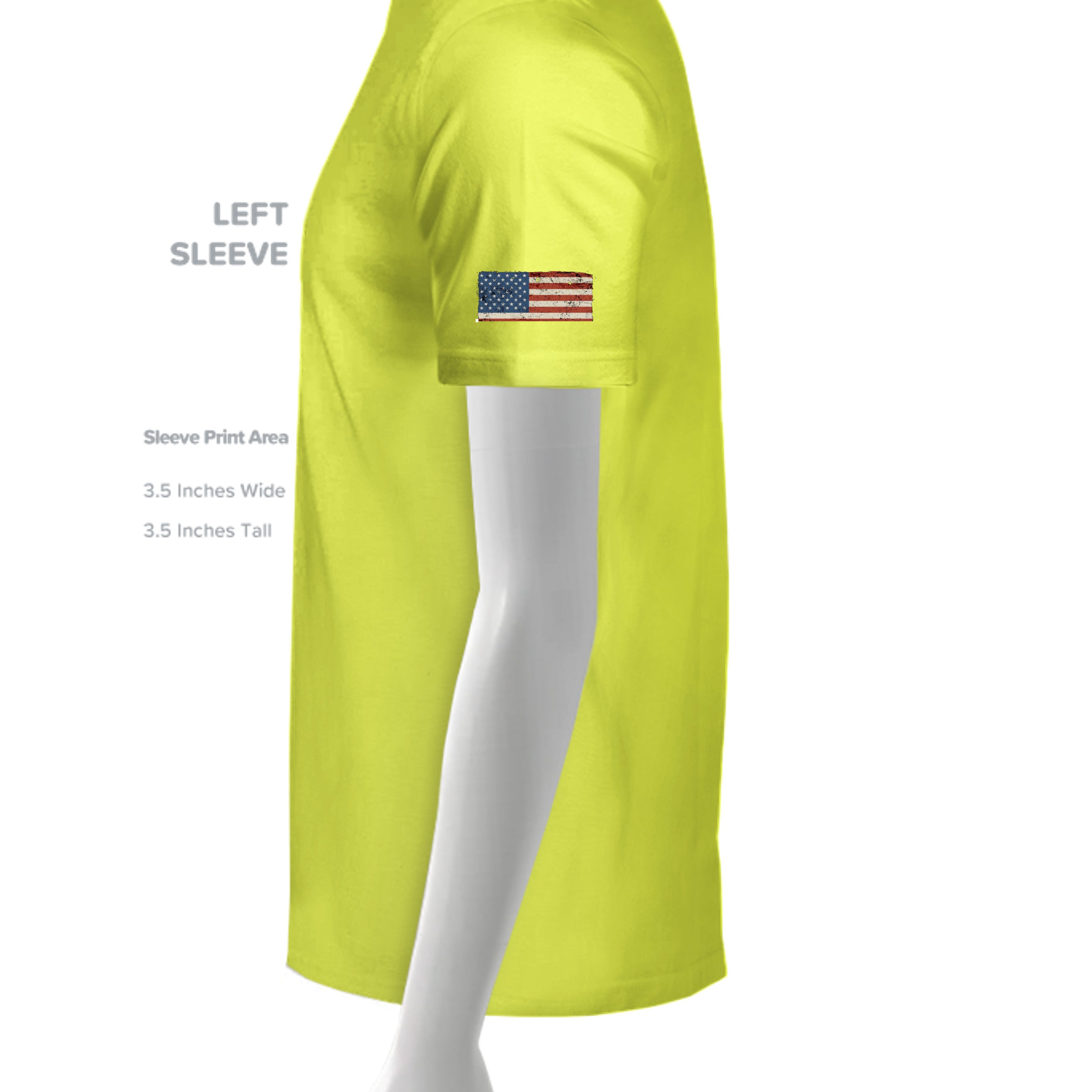 SAFETY GREEN - G500 - SLEEVE_LEFT