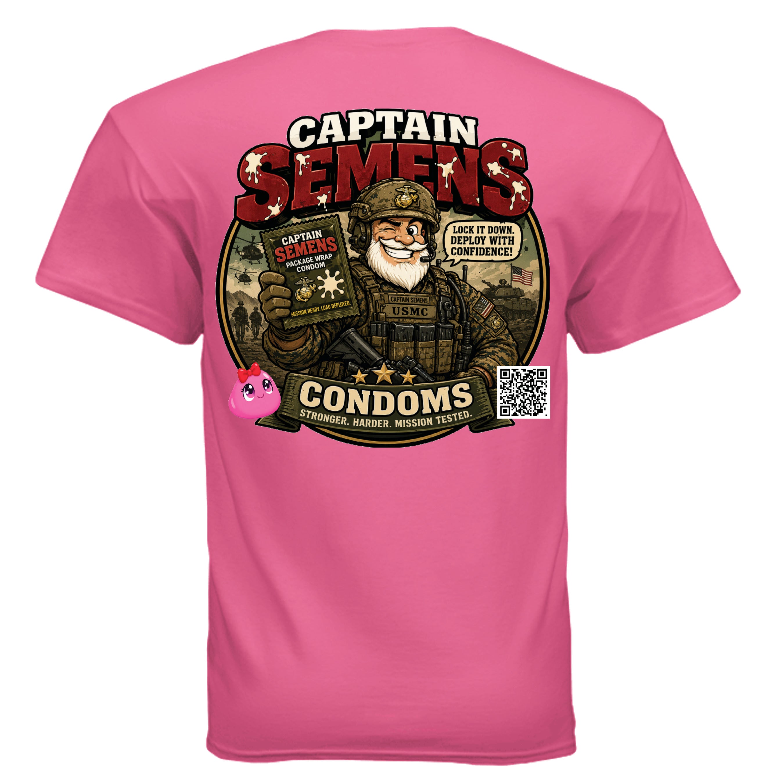 SAFETY PINK - G500 - BACK