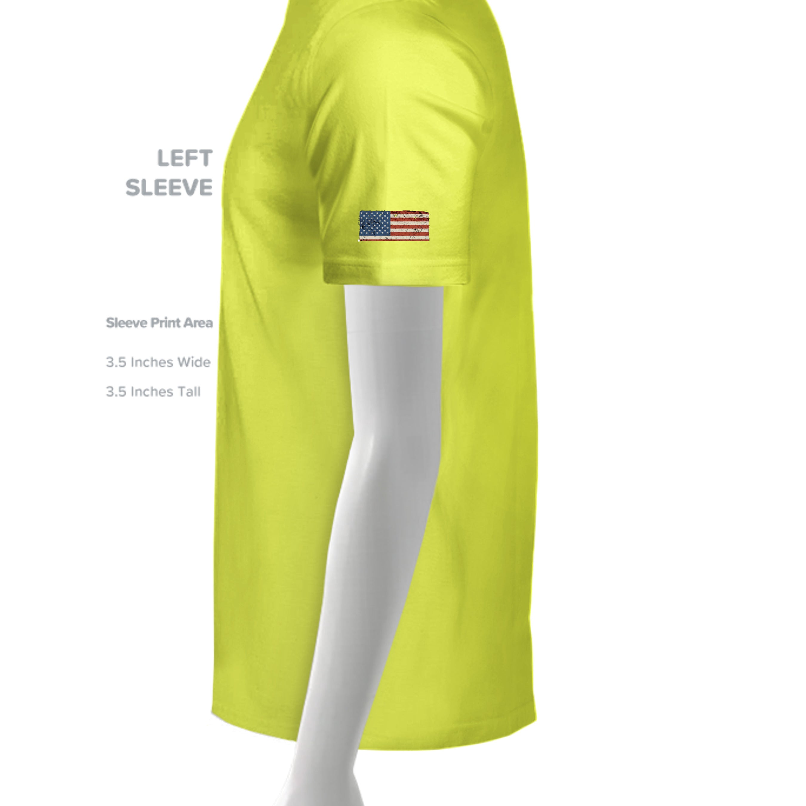 SAFETY GREEN - G500 - SLEEVE_LEFT