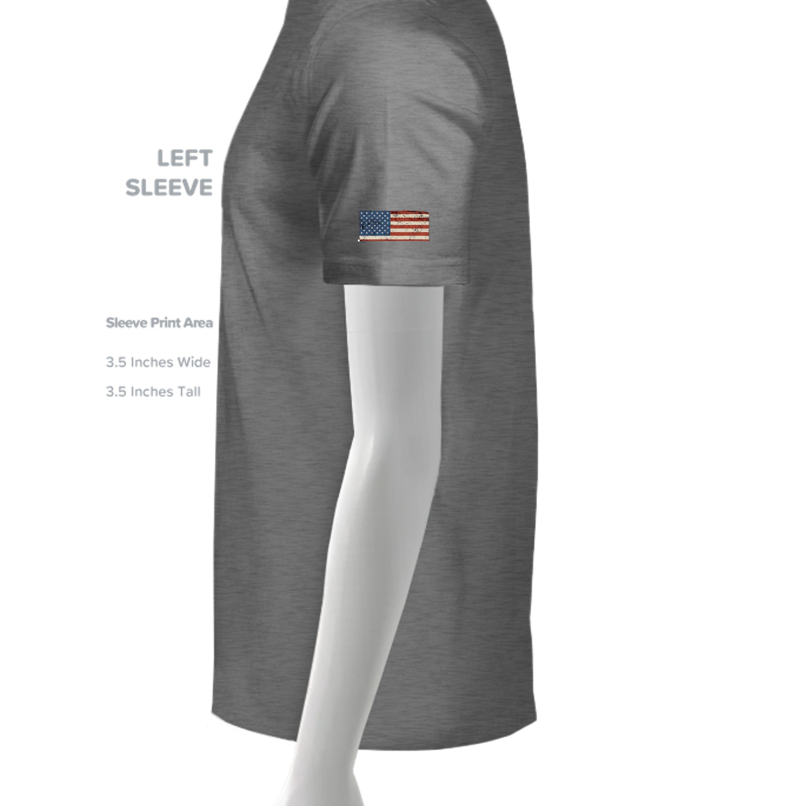 GRAPHITE HEATHER - G500 - SLEEVE_LEFT
