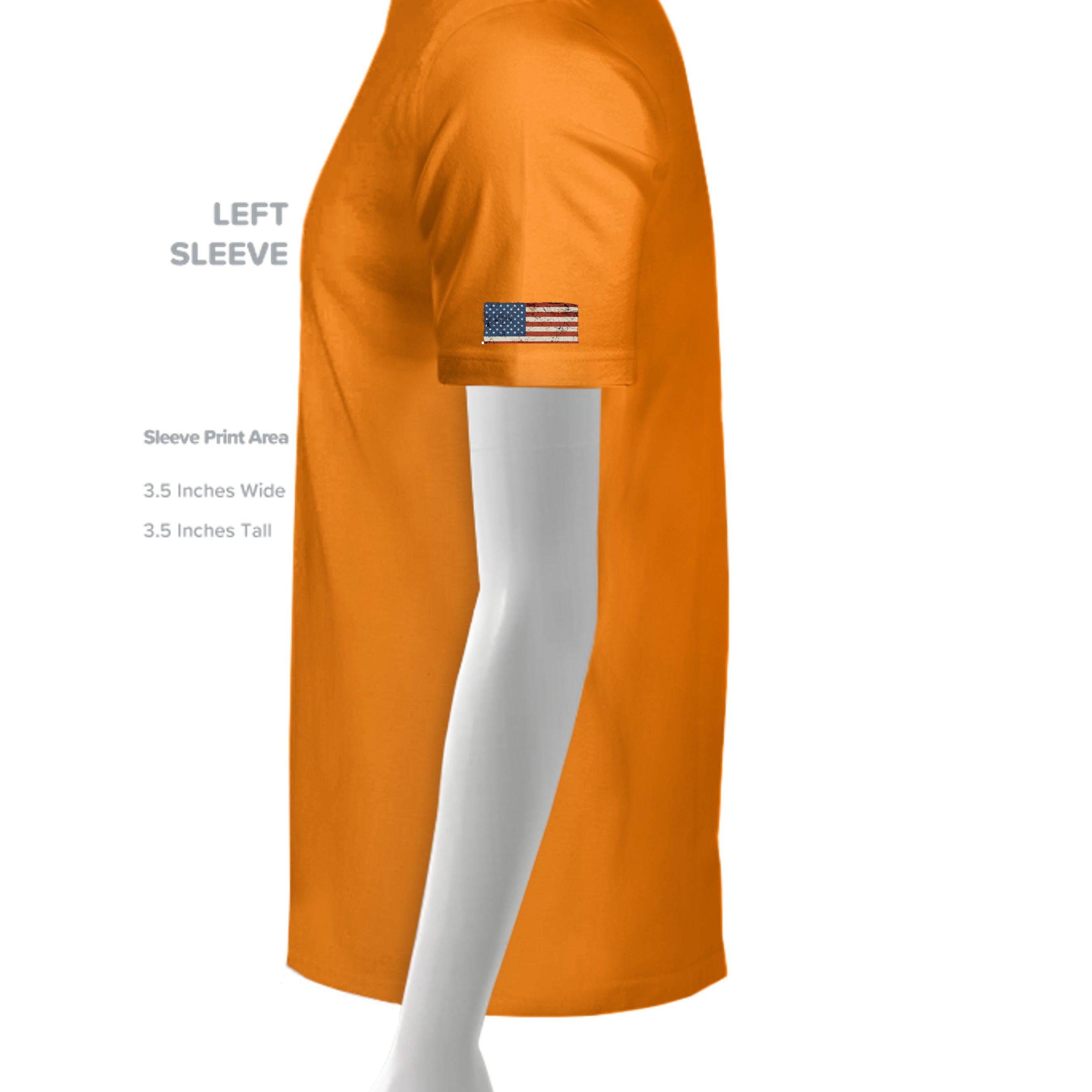 SAFETY ORANGE - G500 - SLEEVE_LEFT